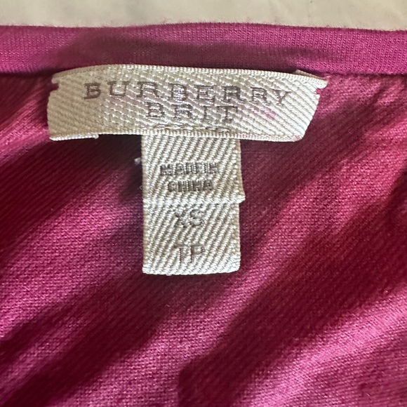 Burberry designer reversible women tee - Picture 2 of 4